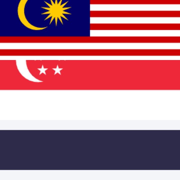 Thailand Malaysia Singapore - regio vlaggen